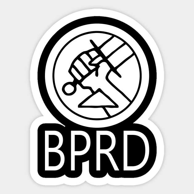 Hellboy And The B.P.R.D Sticker by Sentry616